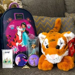 ✨PRINCESS JASMINE BUNDLE✨ Disney/Loungefly WITH FREE SHIPPING!!!